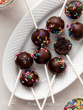 Heavenly Homemade Starbucks Chocolate Cake Pop Recipe