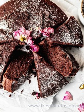 8 Delightful slices of Chocolate and Date Cake Recipe